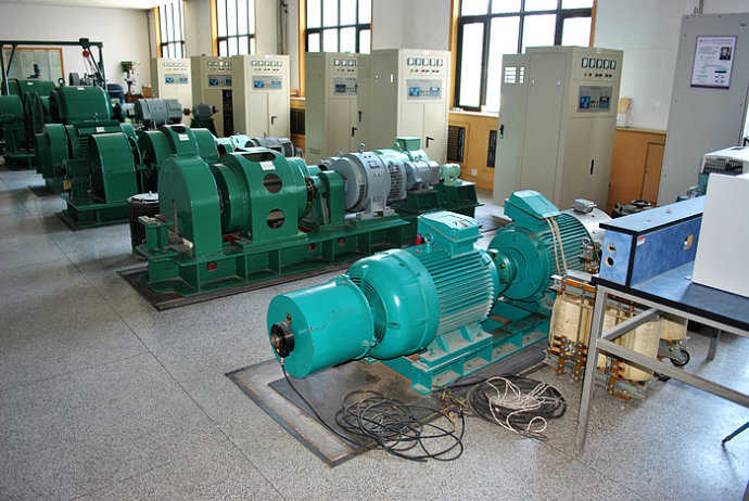 定安某热电厂使用我厂的YKK高压电机提供动力